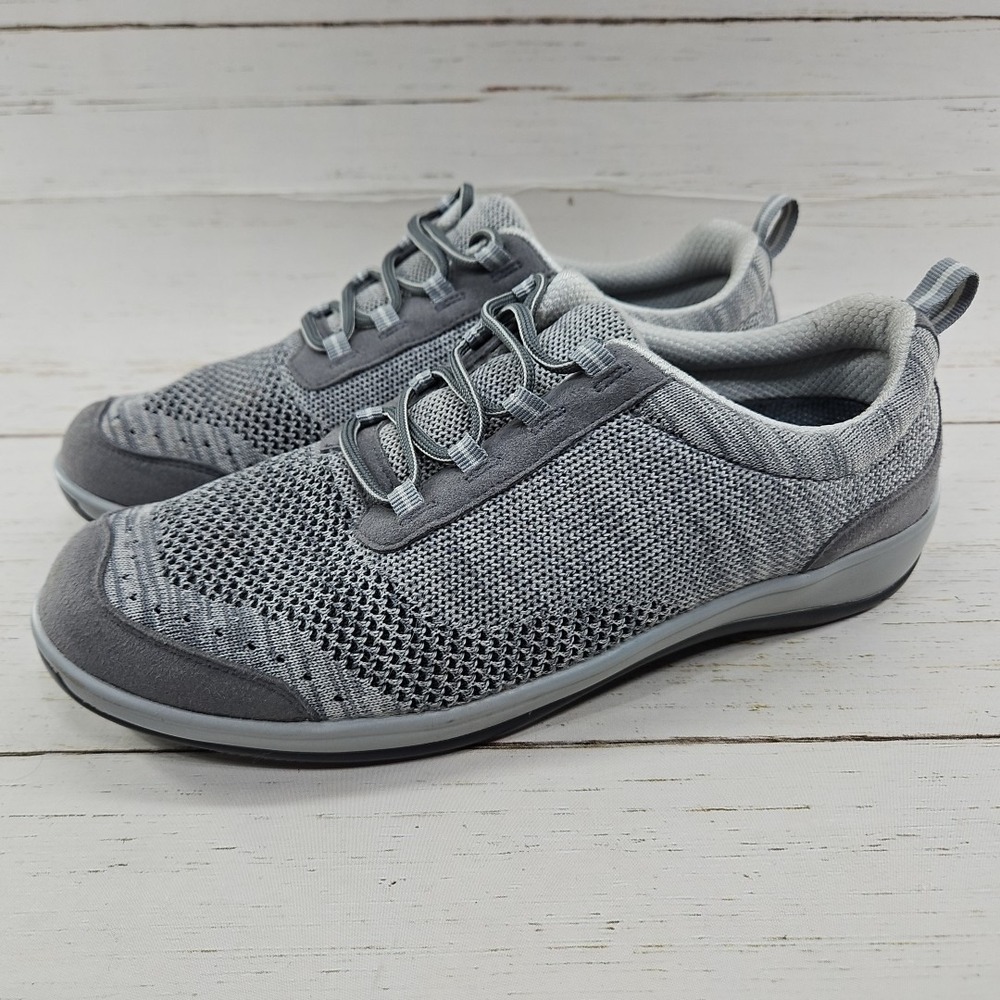 Orthofeet Palma Womens 11 B Gray Orthotic Walking Comfort Shoes Sneakers 716‎